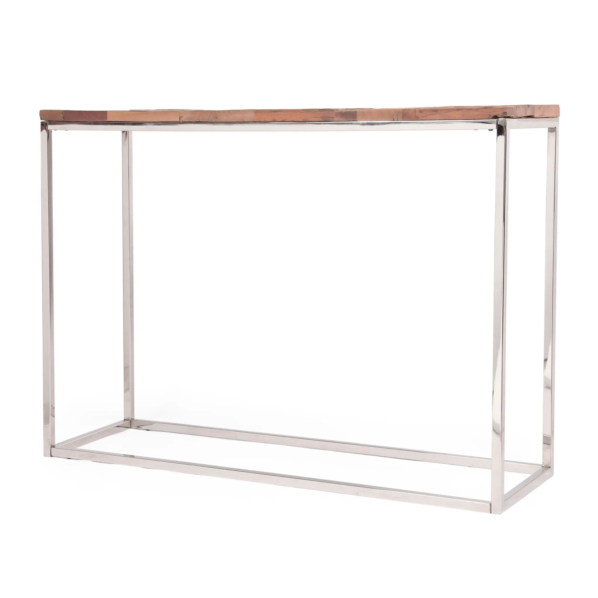 Console Table - Brown / Silver by Unique Piece Furniture