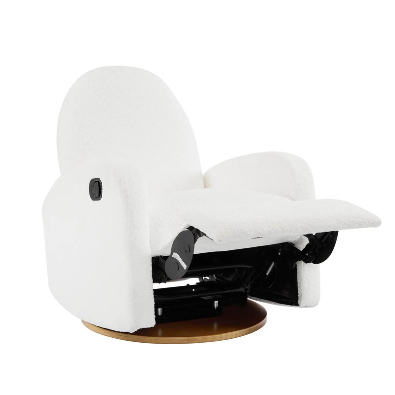 360 Swivel and Glider Recliner Chair - Beige by HouseOfZazla