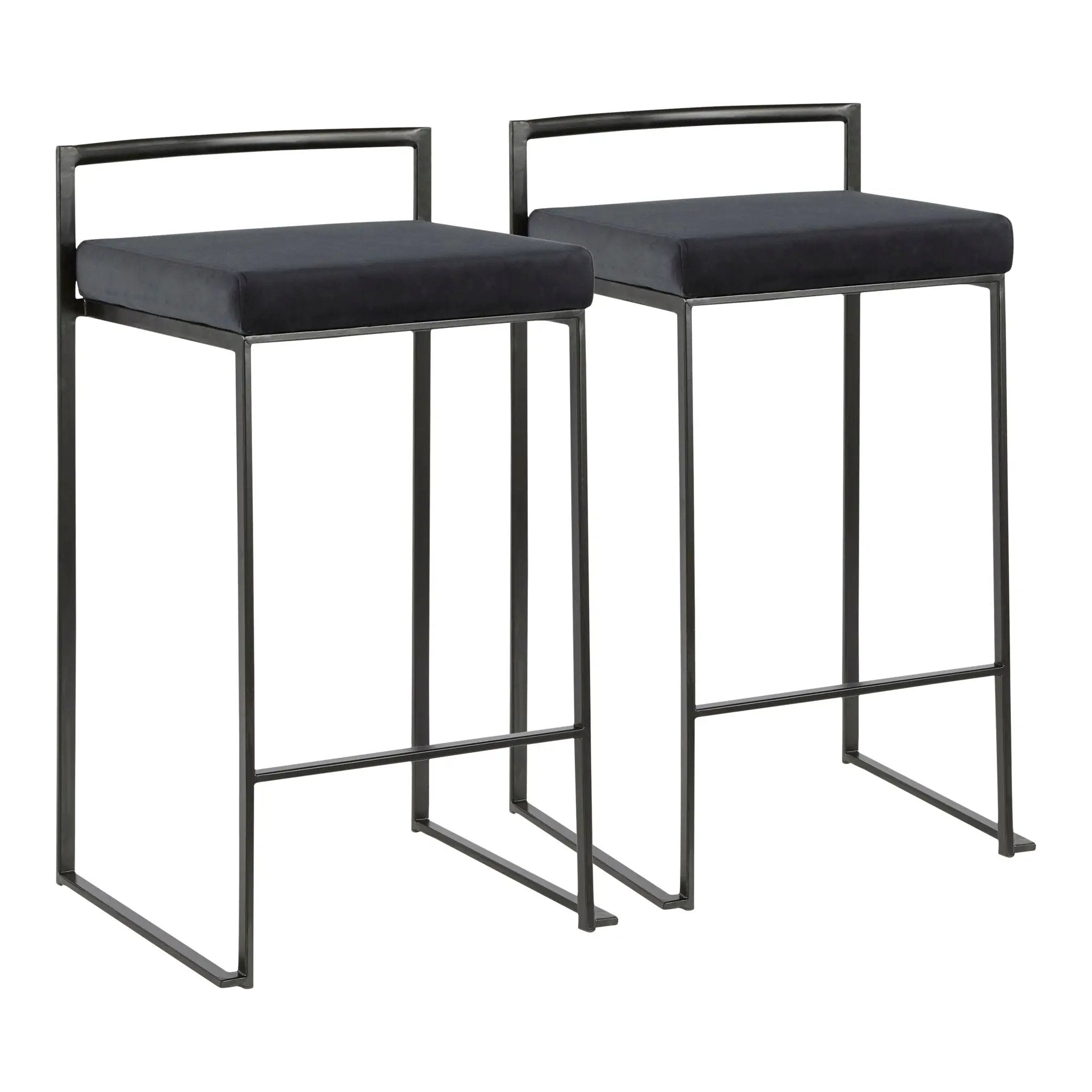 Fuji - Contemporary Style Stackable Counter Stool by HouseOfZazla