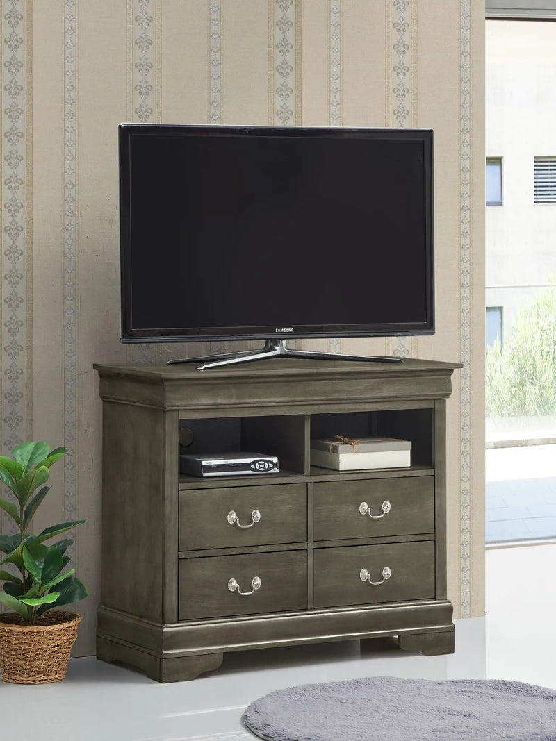 Louis Phillipe - Media Storage Unit Timeless by Unique Piece Furniture