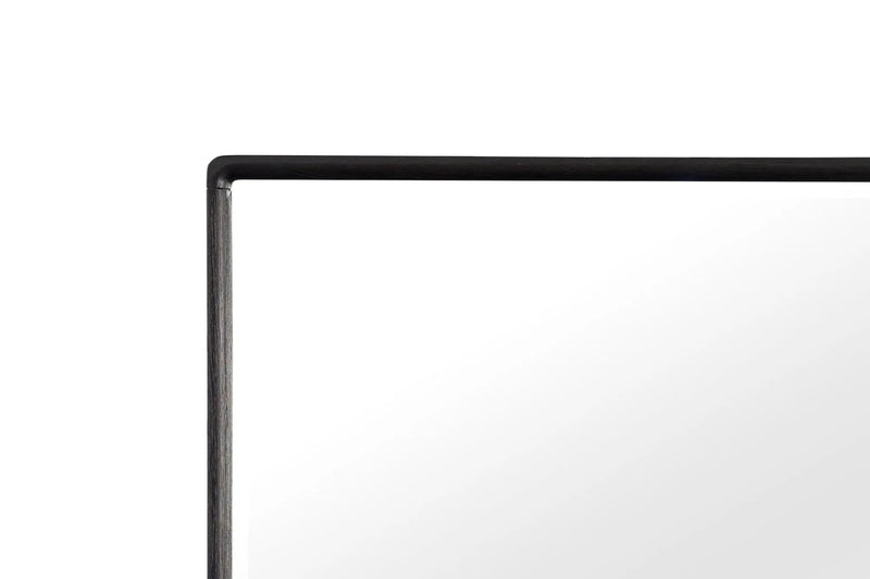 Rectangle Wood Mirror - Black by Unique Piece Furniture