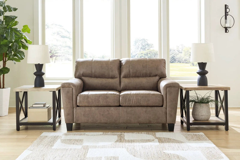 Navi - Loveseat - Fossil by Unique Piece Furniture