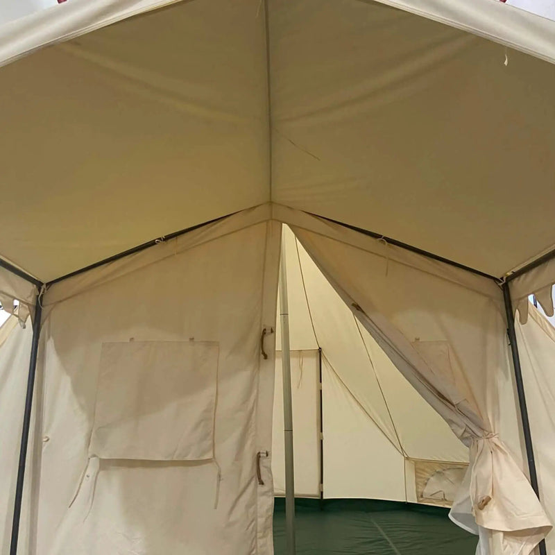 [13X19FT] Extra-Large Heavy-Duty Outdoor Four Seasons Glamping Canvas Bell Yurt Tent (SAK45688) by SAKSBY WHOLESALE