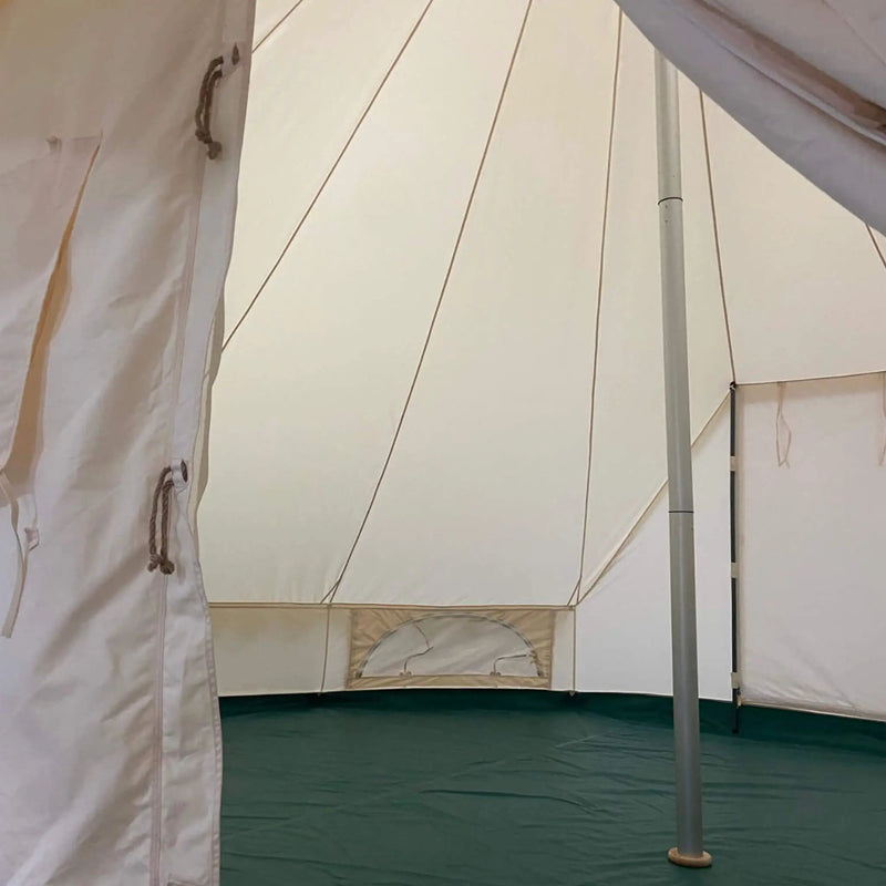 [13X19FT] Extra-Large Heavy-Duty Outdoor Four Seasons Glamping Canvas Bell Yurt Tent (SAK45688) by SAKSBY WHOLESALE