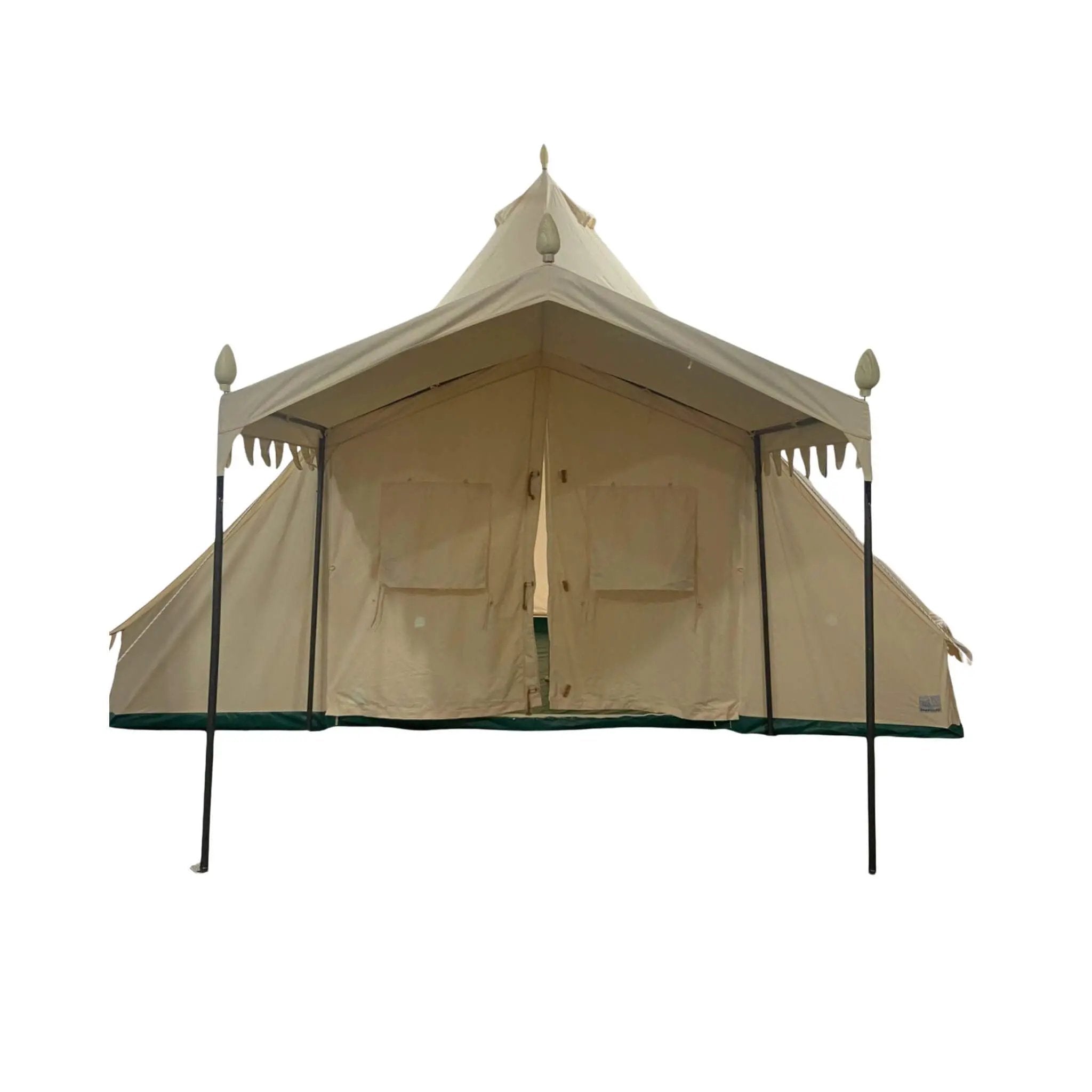 [13X19FT] Extra-Large Heavy-Duty Outdoor Four Seasons Glamping Canvas Bell Yurt Tent (SAK45688) by SAKSBY WHOLESALE