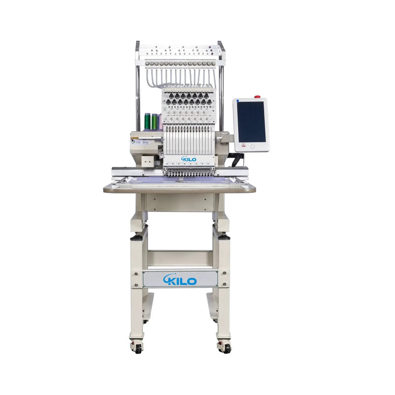 [13X20"] 15-Needle Commercial Embroidery Machine With LCD Touchscreen And Laser Positioning (SAK57613) by SAKSBY WHOLESALE