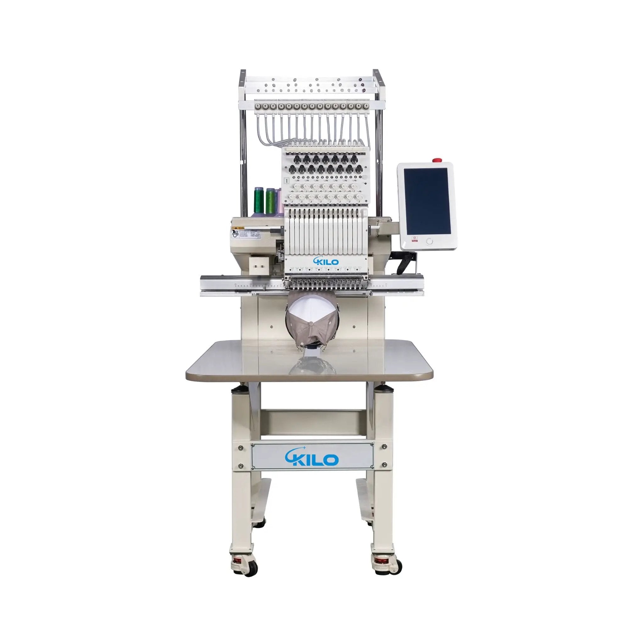 [13X20"] 15-Needle Commercial Embroidery Machine With LCD Touchscreen And Laser Positioning (SAK57613) by SAKSBY WHOLESALE