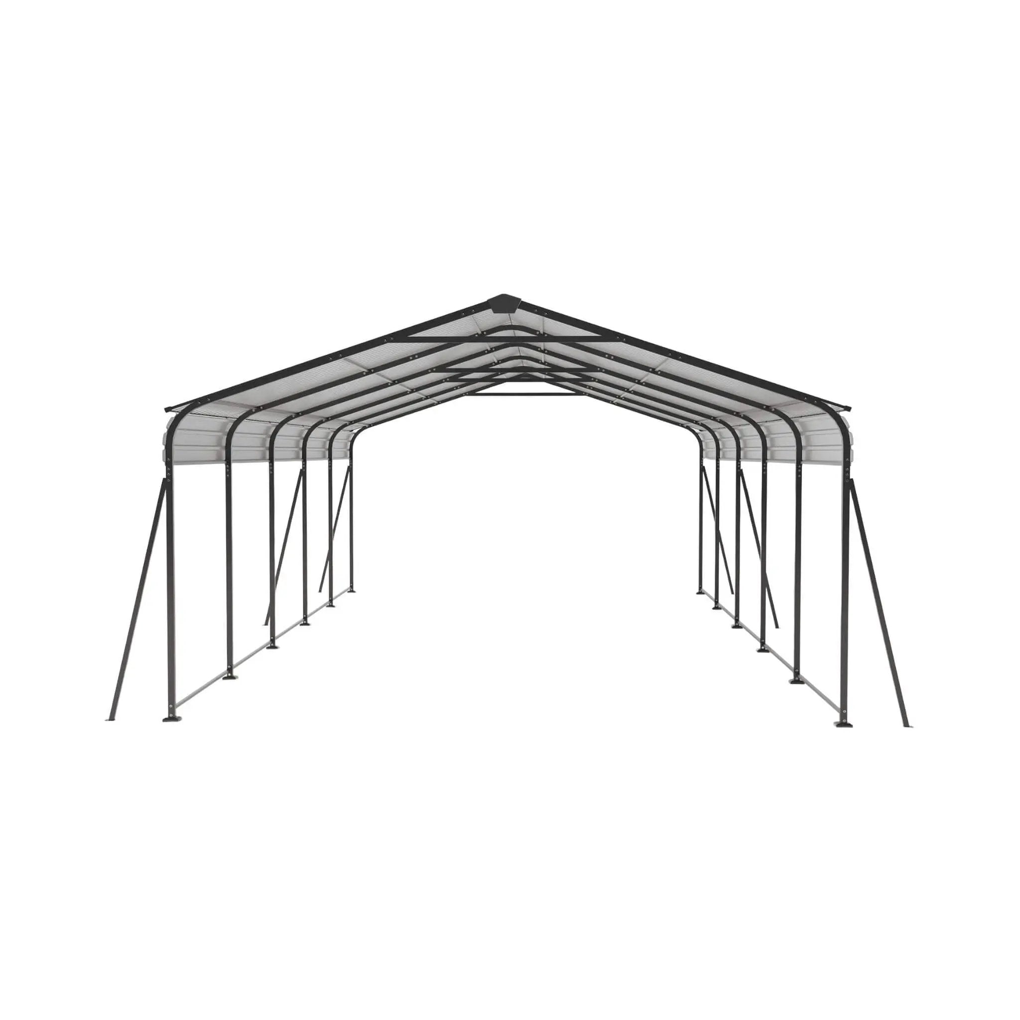 [13X26FT] Alora Heavy-Duty Weather-Resistant Outdoor Carport With Protective Film (SAK82451) by SAKSBY WHOLESALE