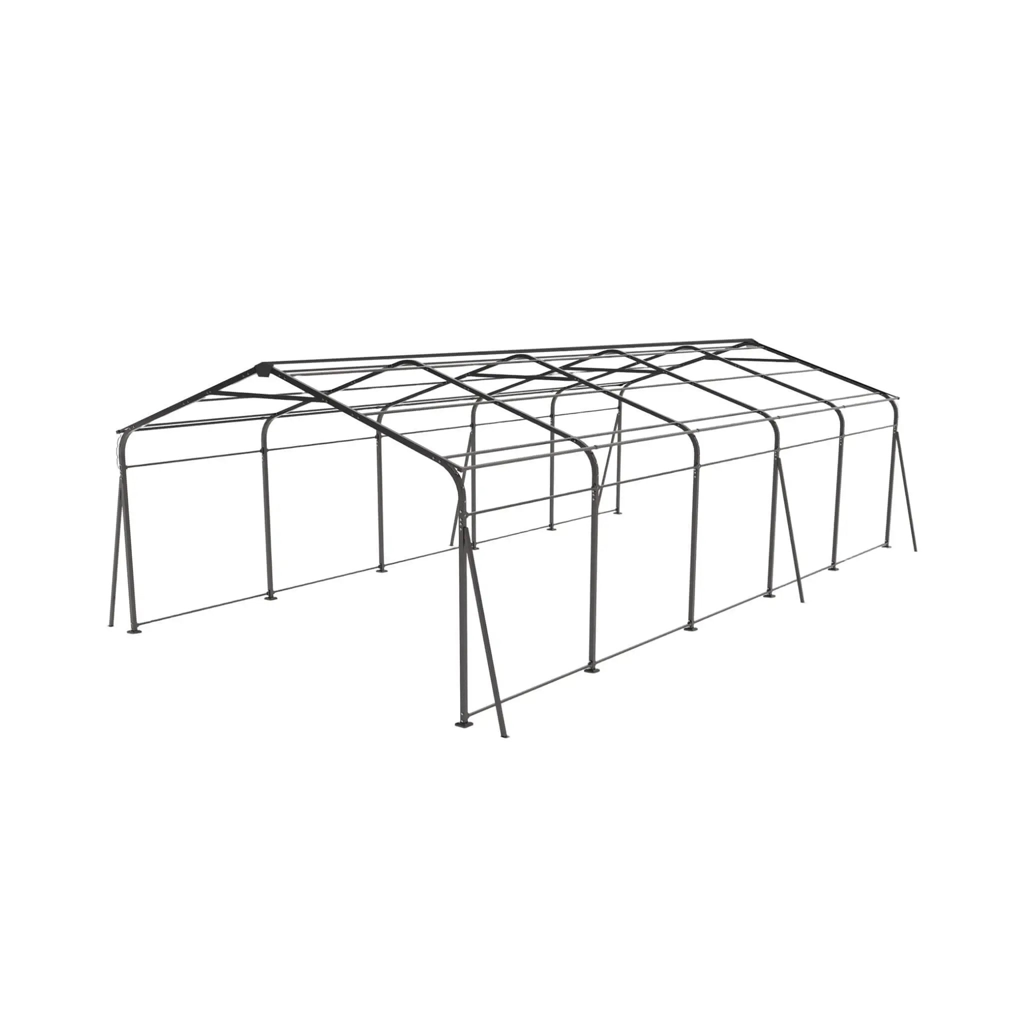 [13X26FT] Alora Heavy-Duty Weather-Resistant Outdoor Carport With Protective Film (SAK82451) by SAKSBY WHOLESALE