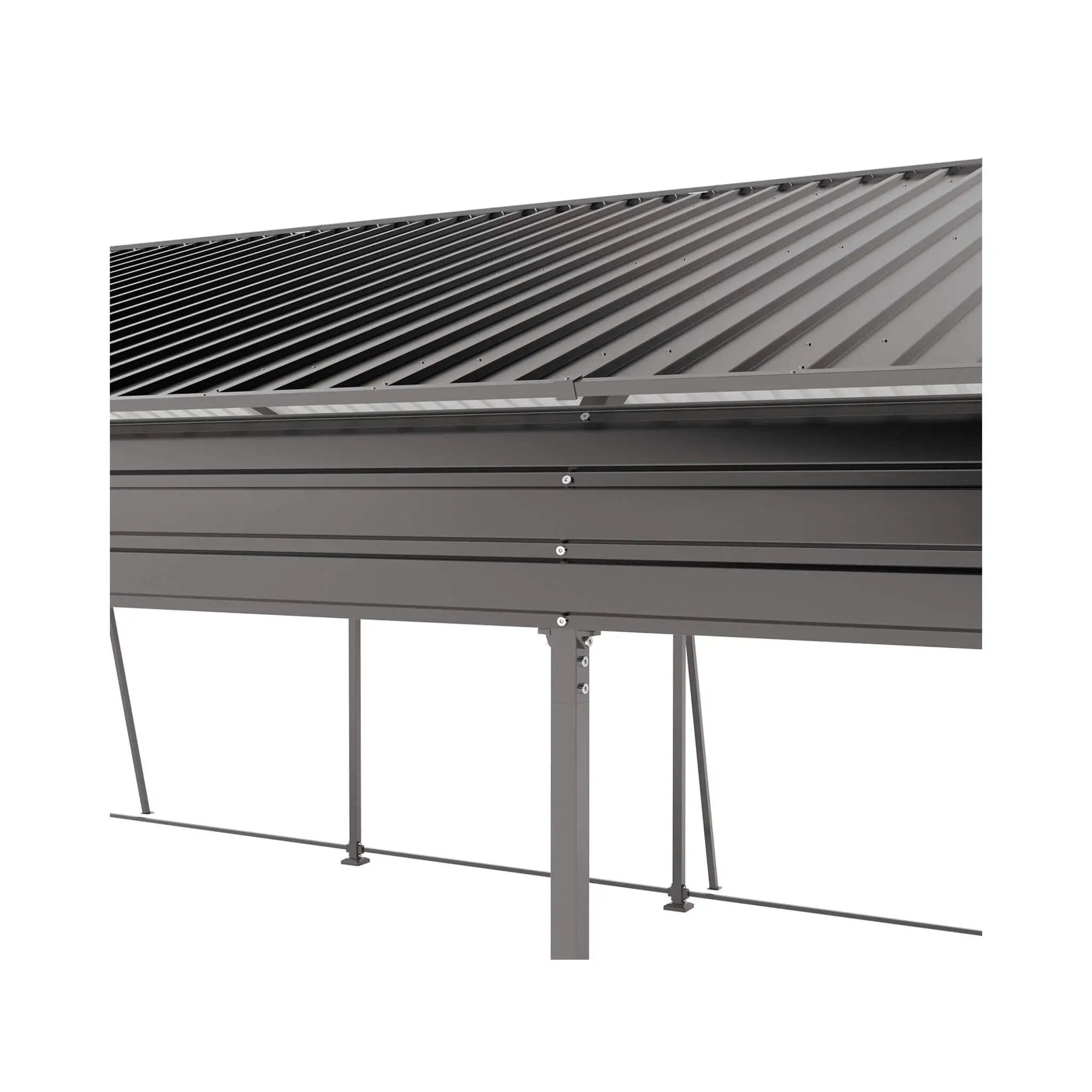 [13X26FT] Alora Heavy-Duty Weather-Resistant Outdoor Carport With Protective Film (SAK82451) by SAKSBY WHOLESALE