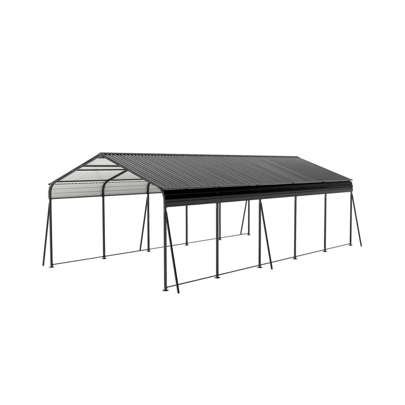 [13X26FT] Alora Heavy-Duty Weather-Resistant Outdoor Carport With Protective Film (SAK82451) by SAKSBY WHOLESALE