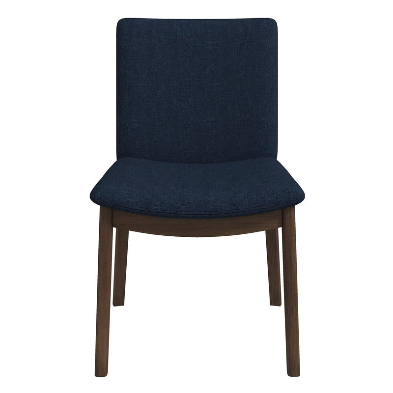 Laura - Mid-Century Modern Solid Wood Dining Chair (Set of 2) by HouseOfZazla