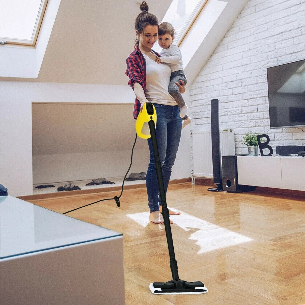 Handheld Steam Cleaner 1400W with 14-Piece Accessory Kit, photo 9 of 16