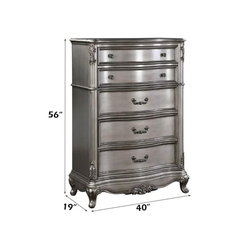 Ariadne - Chest - Antique Platinum by Unique Piece Furniture