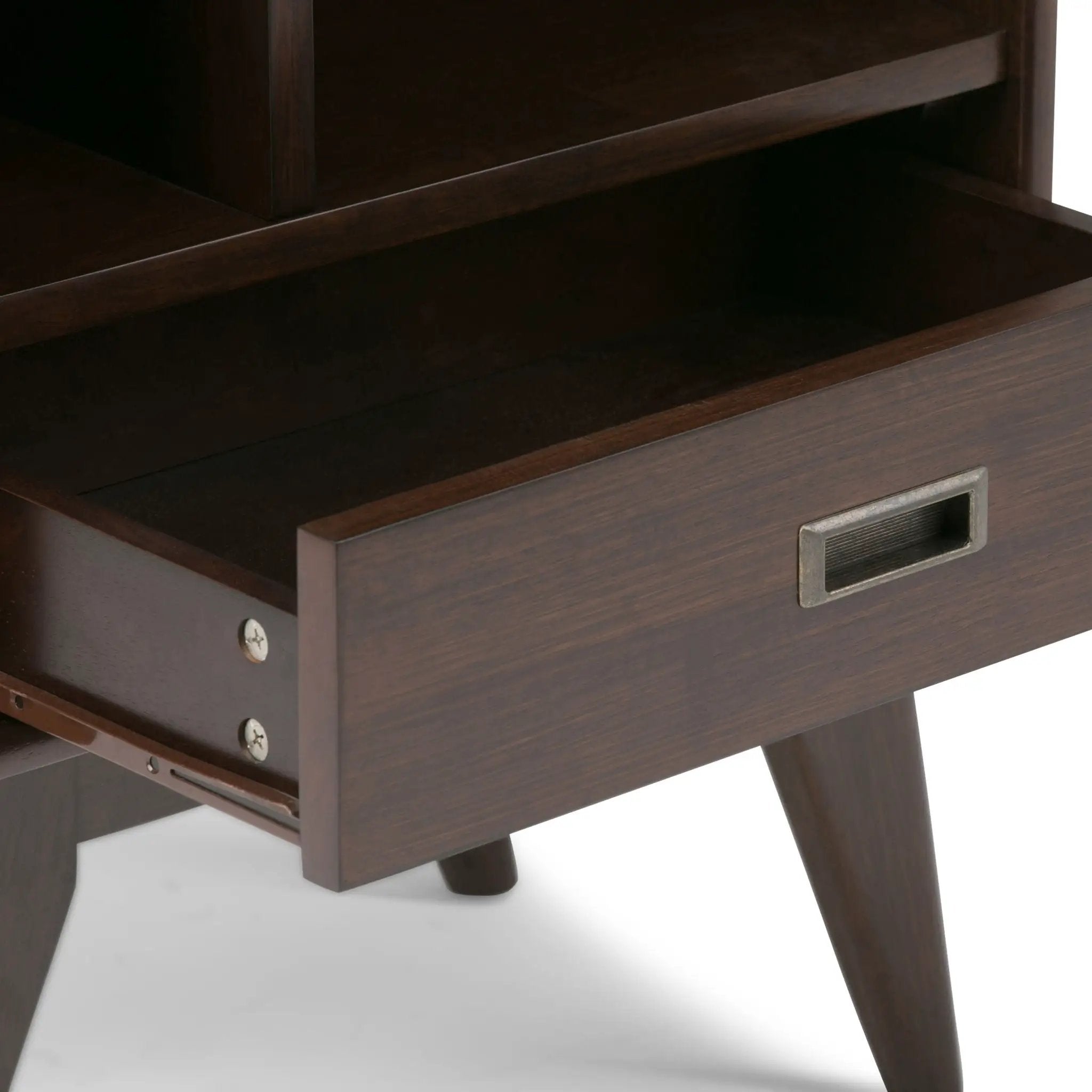 Draper - Mid Century Wide Bookcase And Storage Unit by Unique Piece Furniture