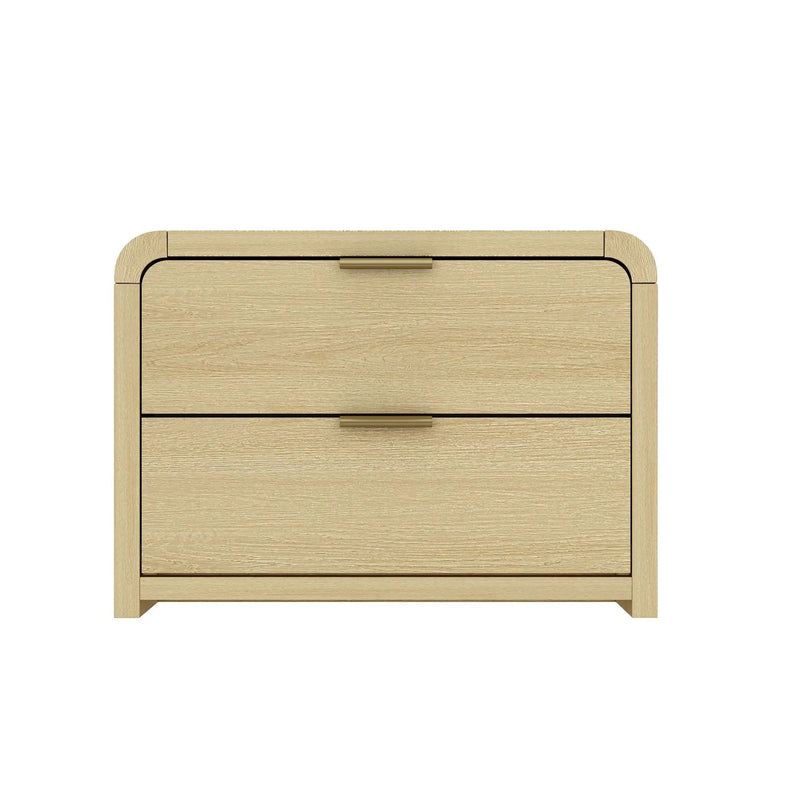 Grace - Nightstand With Modern Minimalist Design by HouseOfZazla