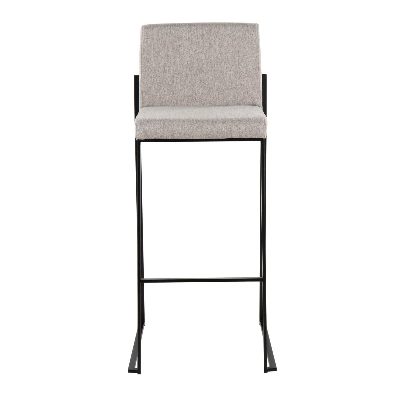 Fuji - Contemporary High Back Barstool Elegant Design by HouseOfZazla