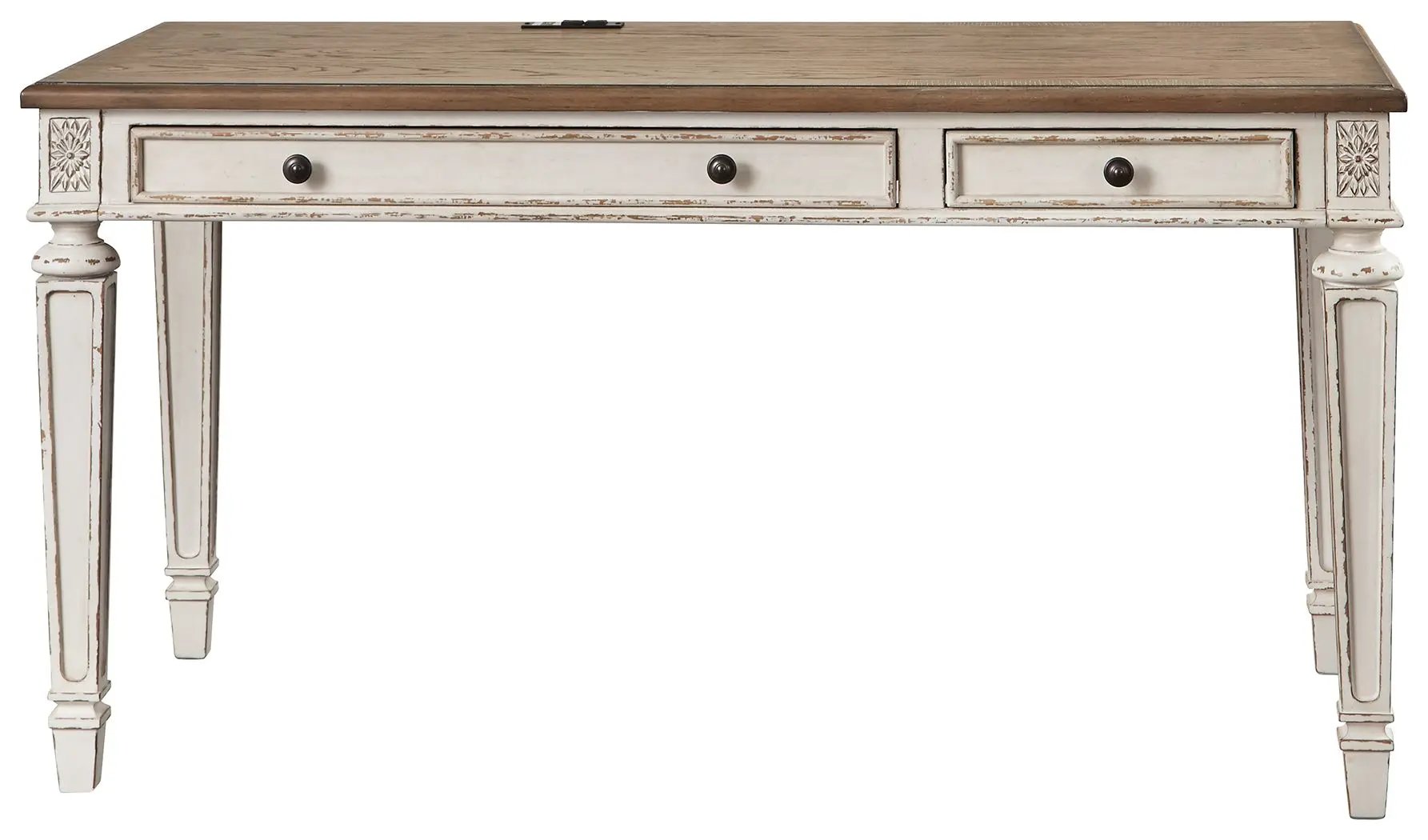 Realyn - Home Office Desk - Light Brown by Unique Piece Furniture