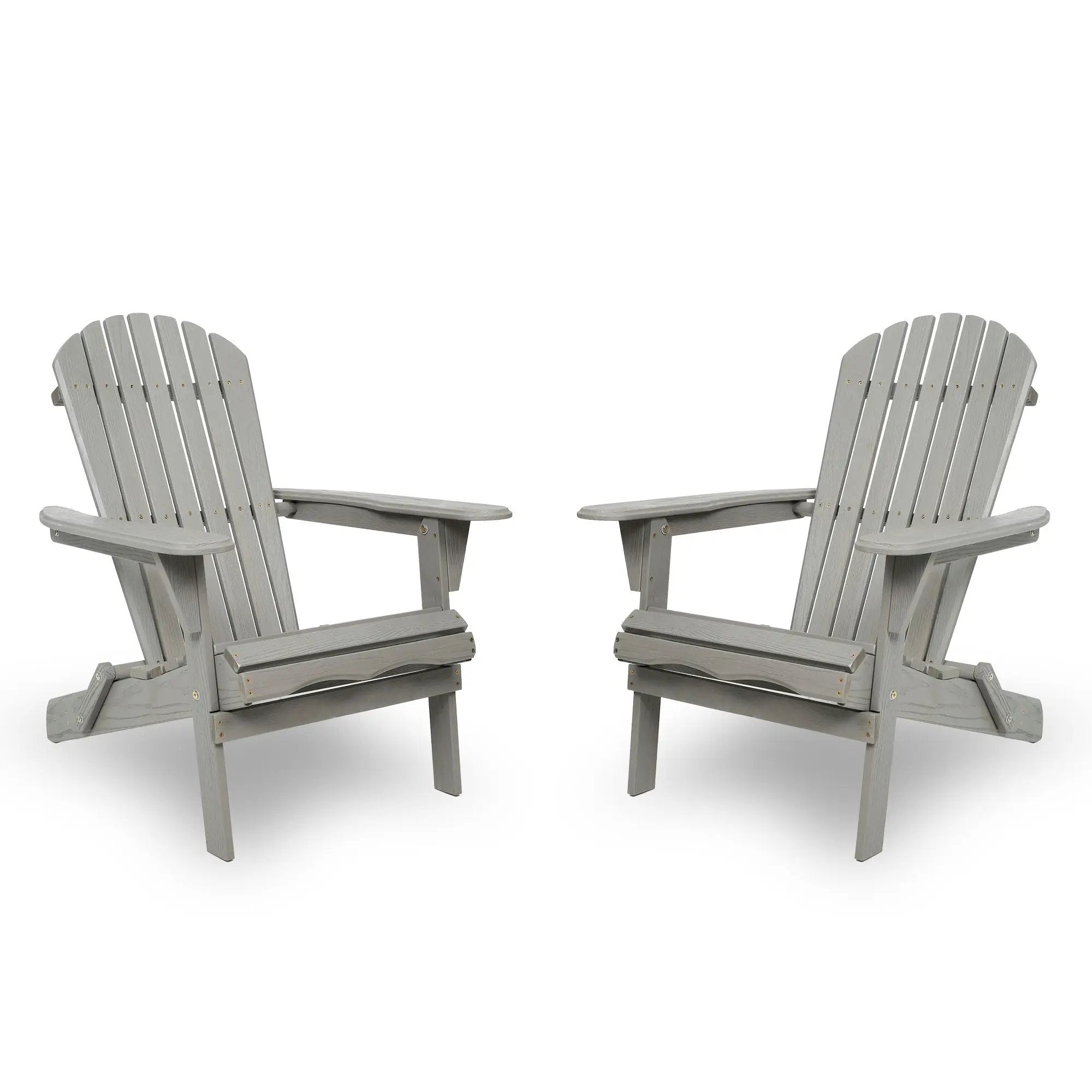 Lounge Patio Chair For Garden Outdoor Wooden Folding Adirondack Chair (Set of 2) Solid Cedar Wood Lounge Patio Chair For Garden by Unique Piece Furniture