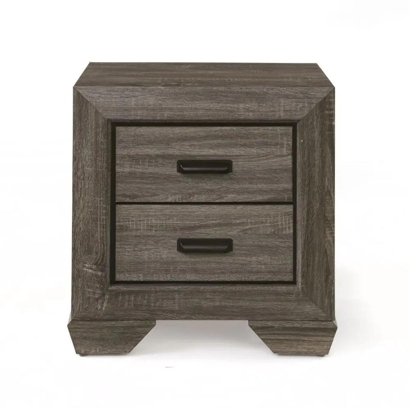 Lyndon - Nightstand - Weathered Gray Grain by Unique Piece Furniture
