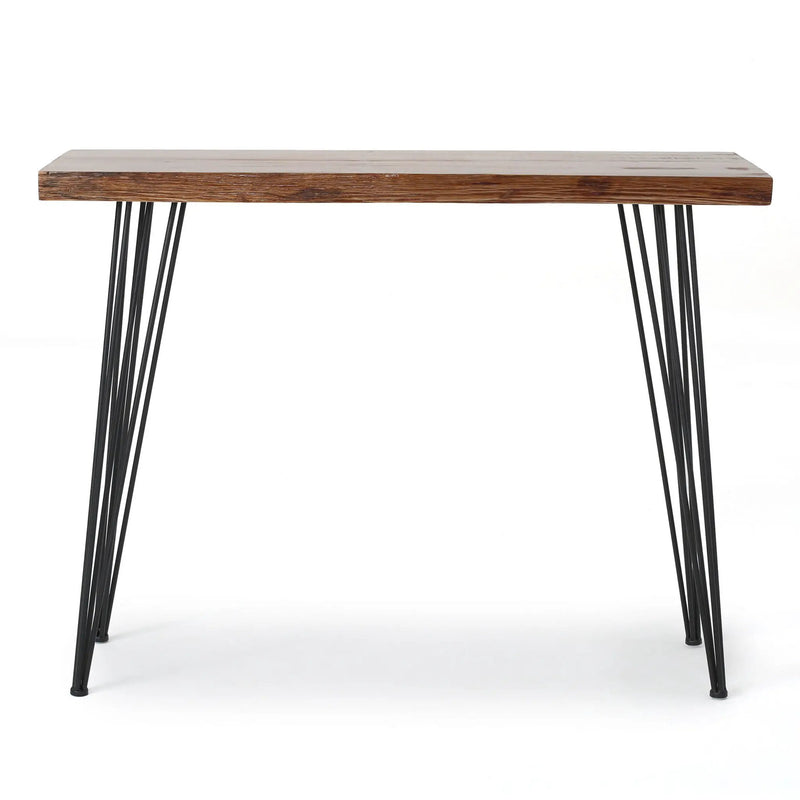 Modern Industrial Breakfast Bar Table by HouseOfZazla
