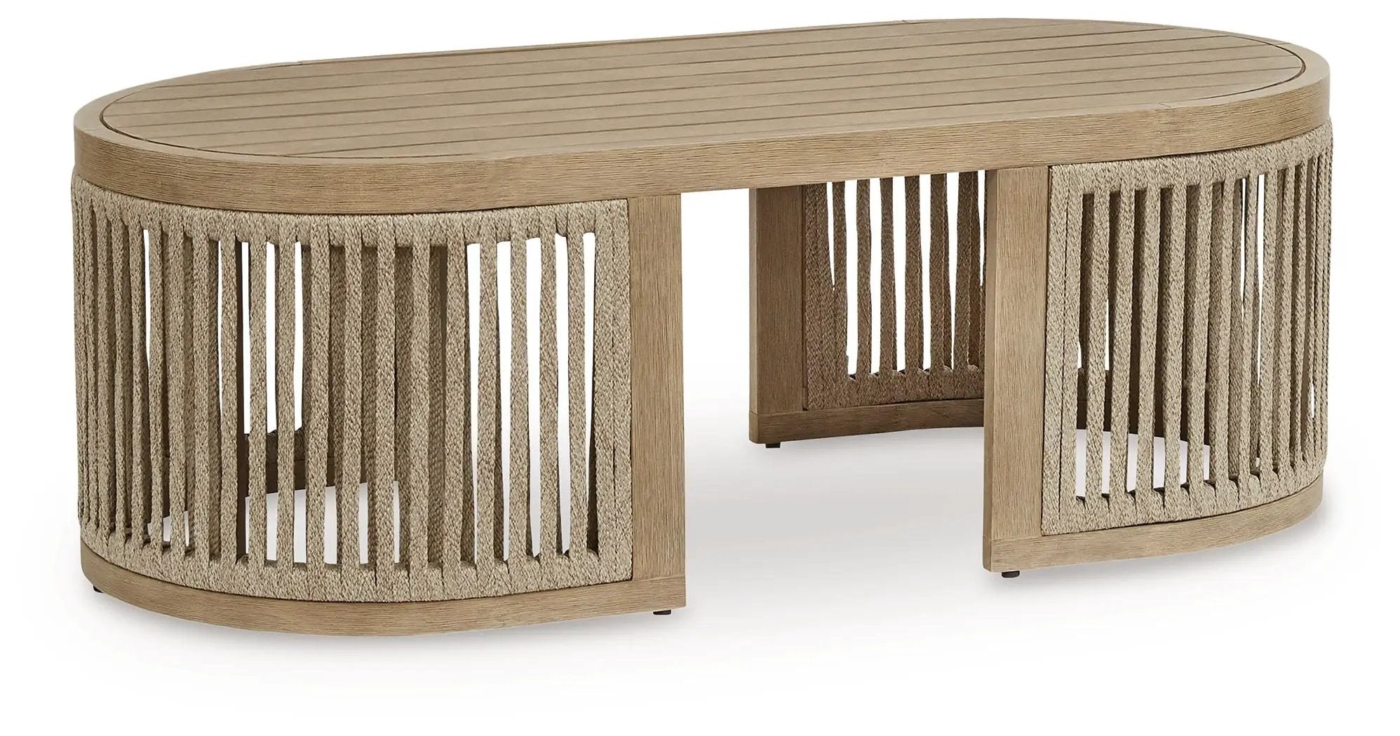 Serena Shores - Rectangular Cocktail Table - Beige by Unique Piece Furniture