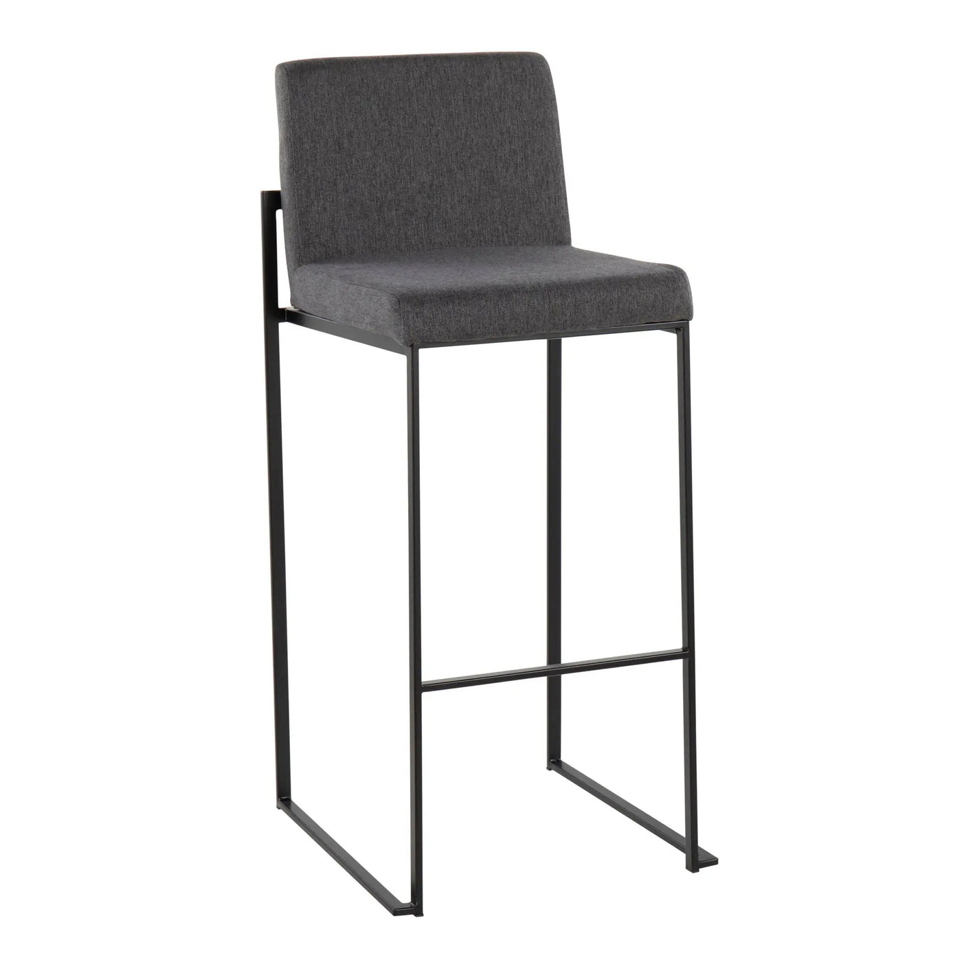 Fuji - Contemporary High Back Barstool Elegant Design by HouseOfZazla
