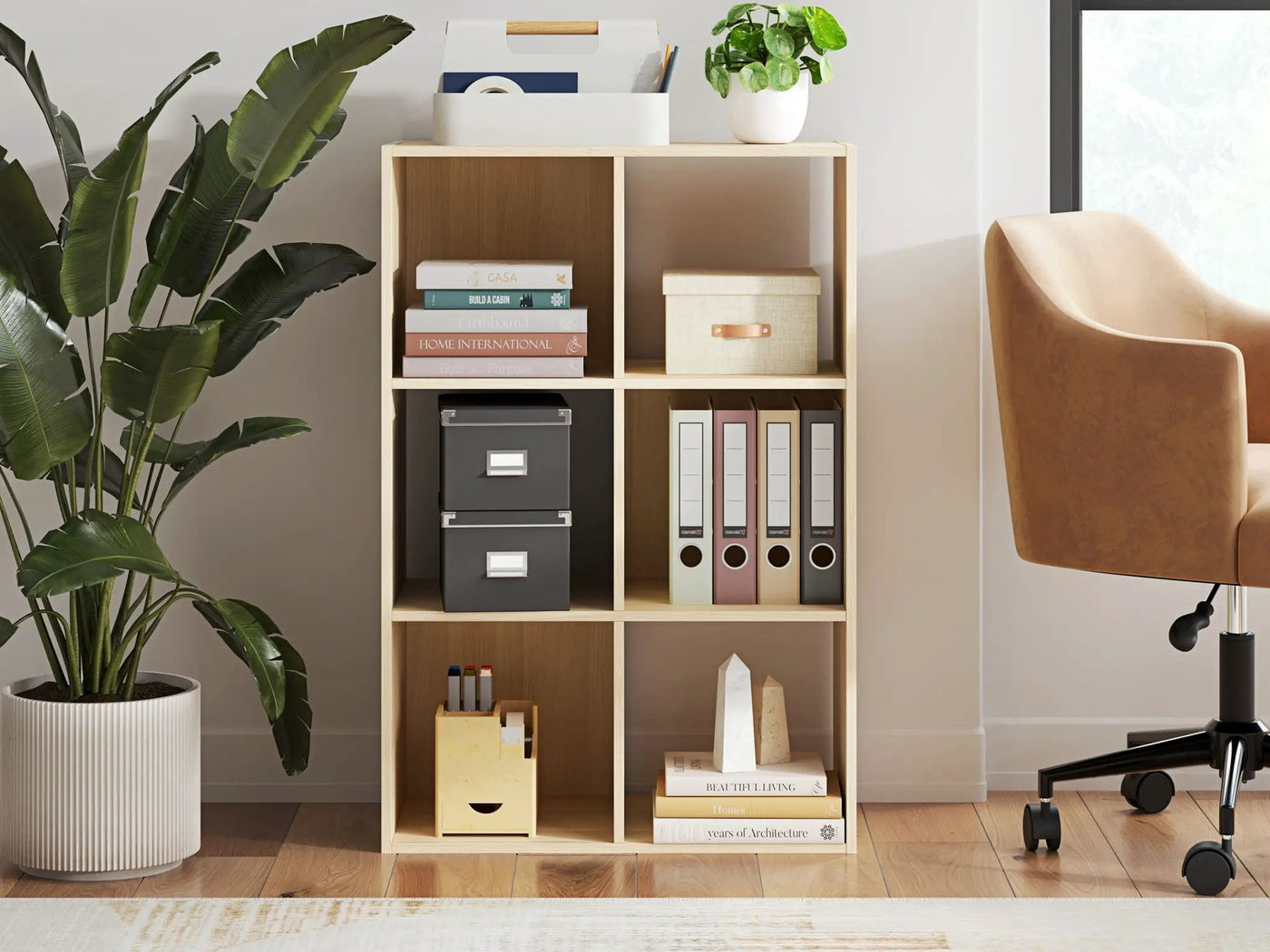 Piperton - Cube Organizer - Wood by Unique Piece Furniture