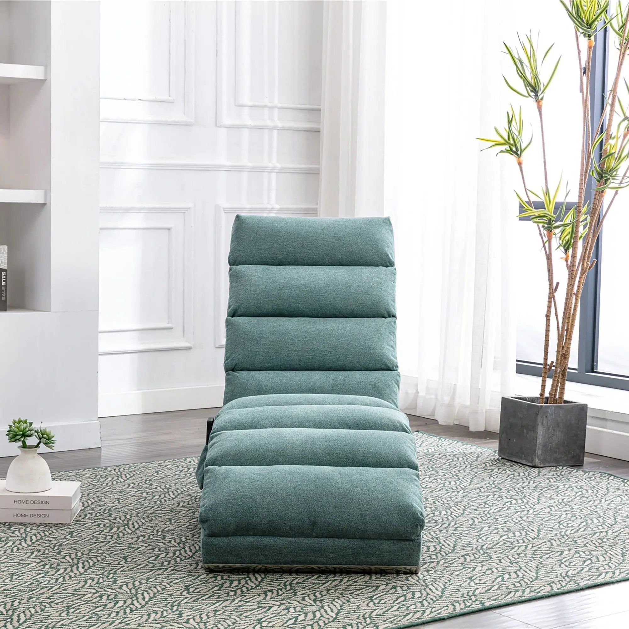 Massage Chaise Lounge Indoor With Remote Control, Ergonomic Electric Massage Lounger by Unique Piece Furniture