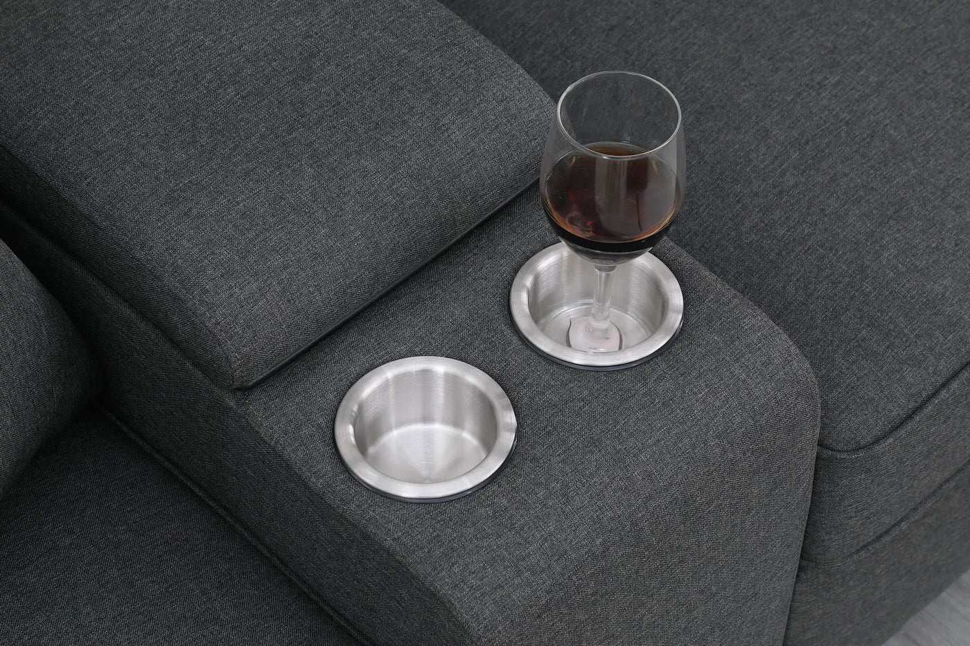 Tina - 8 Piece Upholstered Sectional With Ottoman by HouseOfZazla