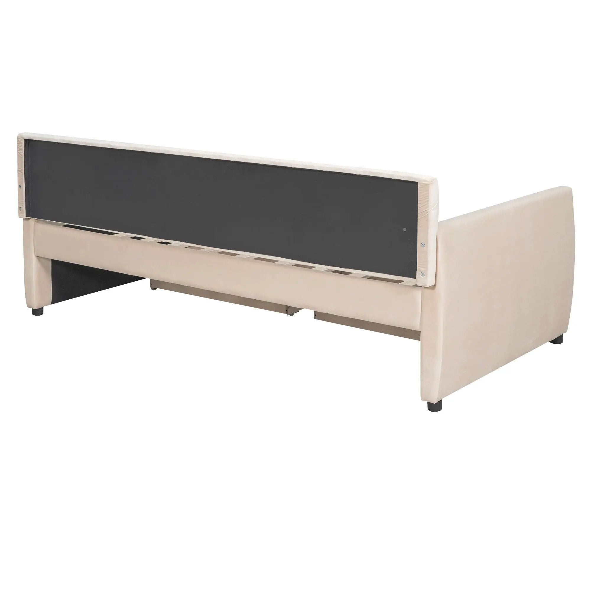 Upholstered Daybed With Slat Support by HouseOfZazla