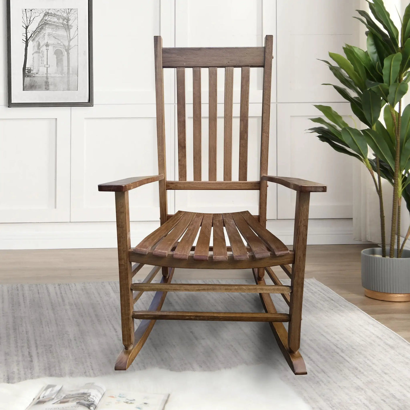 Balcony Porch Adult Rocking Chair by Unique Piece Furniture