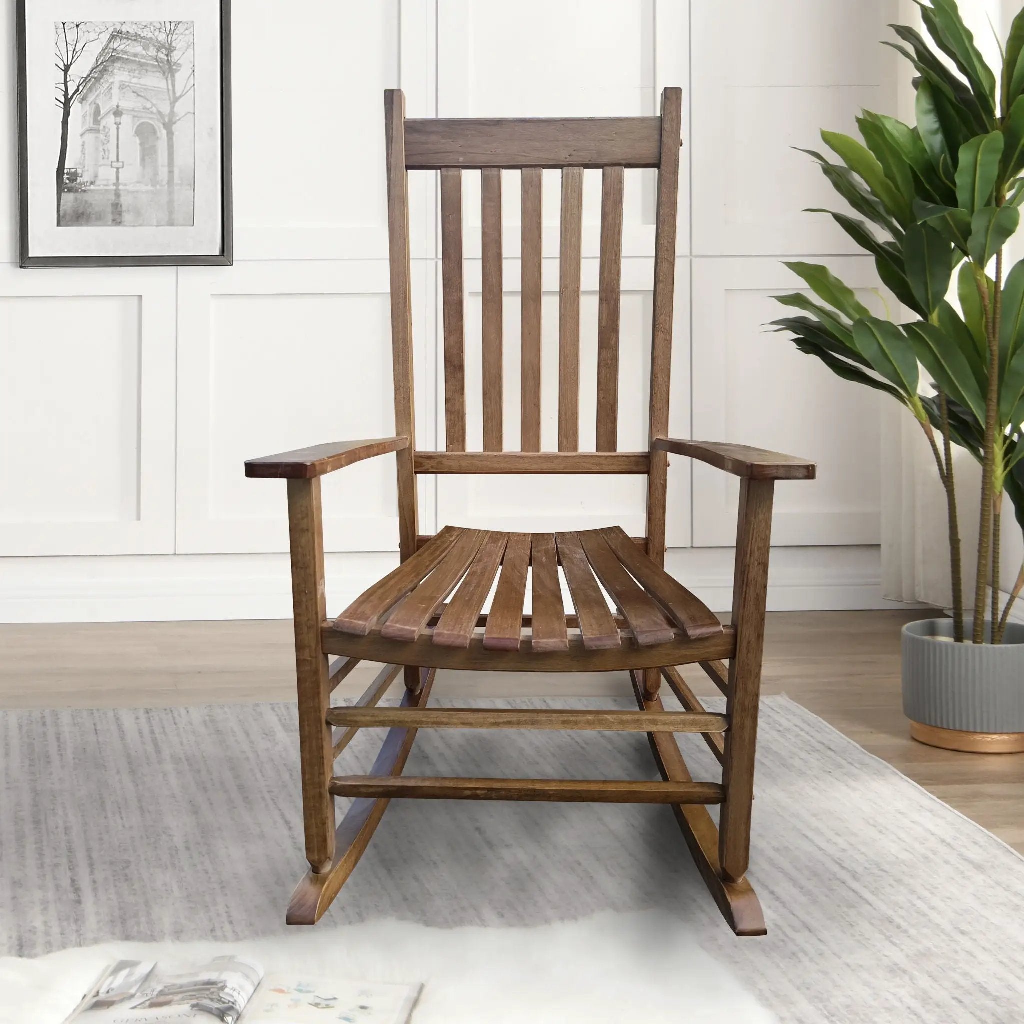 Balcony Porch Adult Rocking Chair by HouseOfZazla