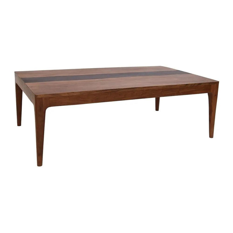 Wood Dining Table - Natural Wood / Brown by HouseOfZazla