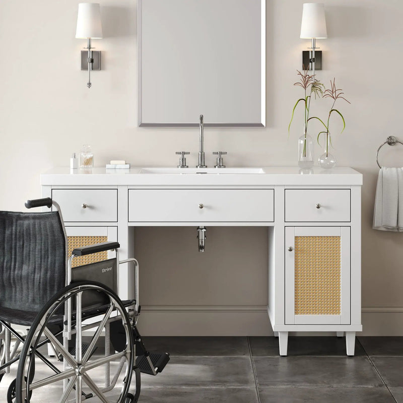 Bathroom Vanity With Sink, Spacious Storage Cabinet by HouseOfZazla