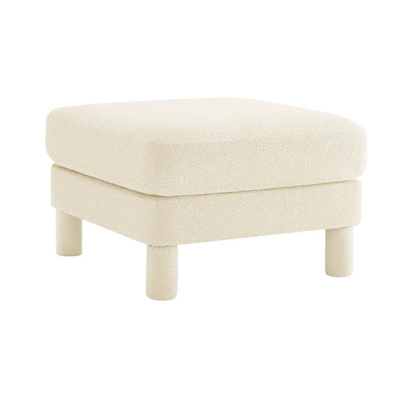 Polyester Beige Ottoman by HouseOfZazla