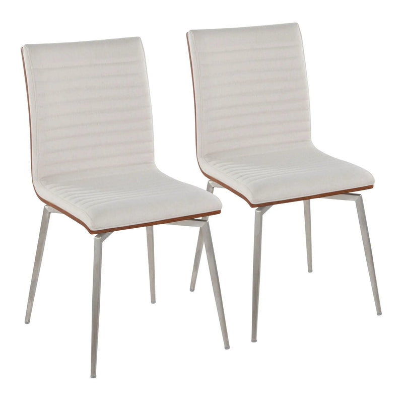Mason - Contemporary Dining Chair (Set of 2) With Swivel by HouseOfZazla