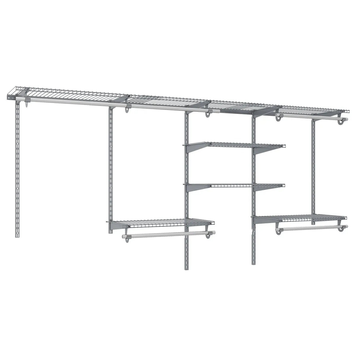 4-8 Feet Closet Organizers and Storage System with Hanging Rod for Laundry Bedroom, photo 5 of 16