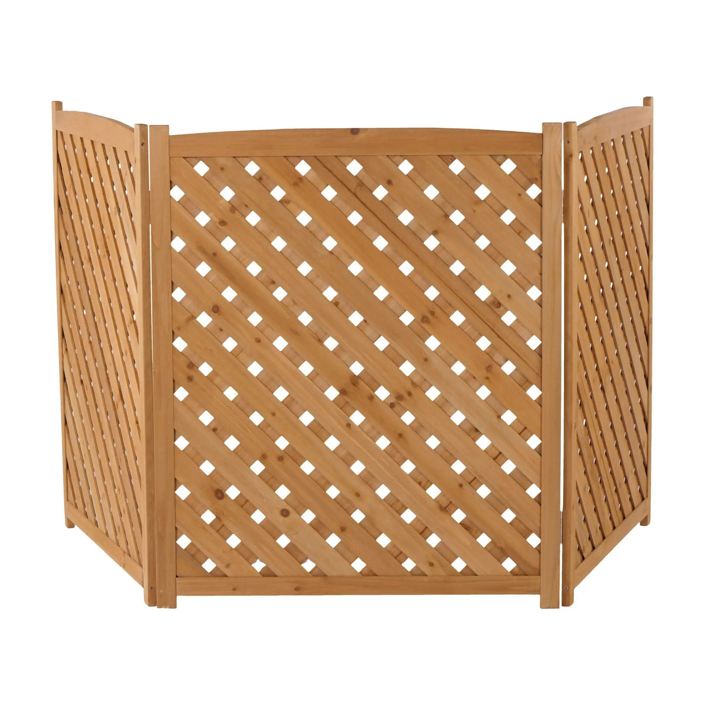 Outdoor 3 Panel Air Conditioner Fence Screen by HouseOfZazla
