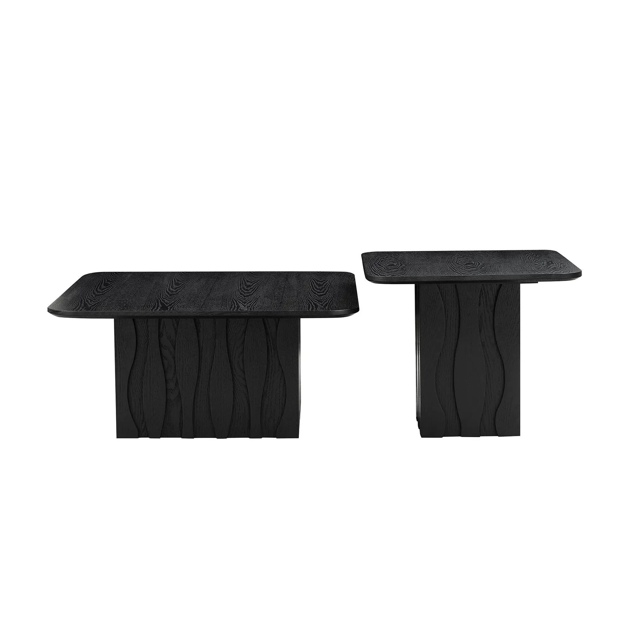 2PCS Nesting Square Coffee Table Set by HouseOfZazla