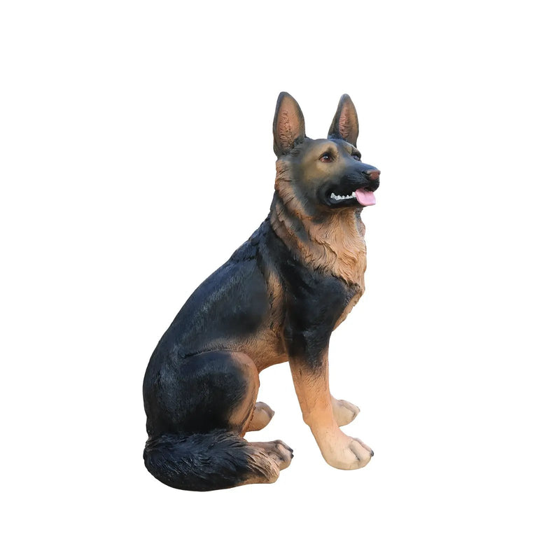 Outdoor Dog Statues German Shepherd Dog Statue for Garden by HouseOfZazla