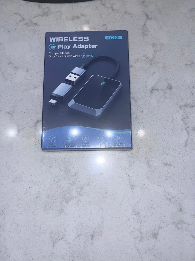 Brand New TERUNSOUI Wireless Carplay Adapter, Converts Wired to Wireless carplay Adapter for iPhone, Wireless Control Plug & Play Carplay for Cars from 2017 & for Apple iPhone iOS 10+ by Selzalot