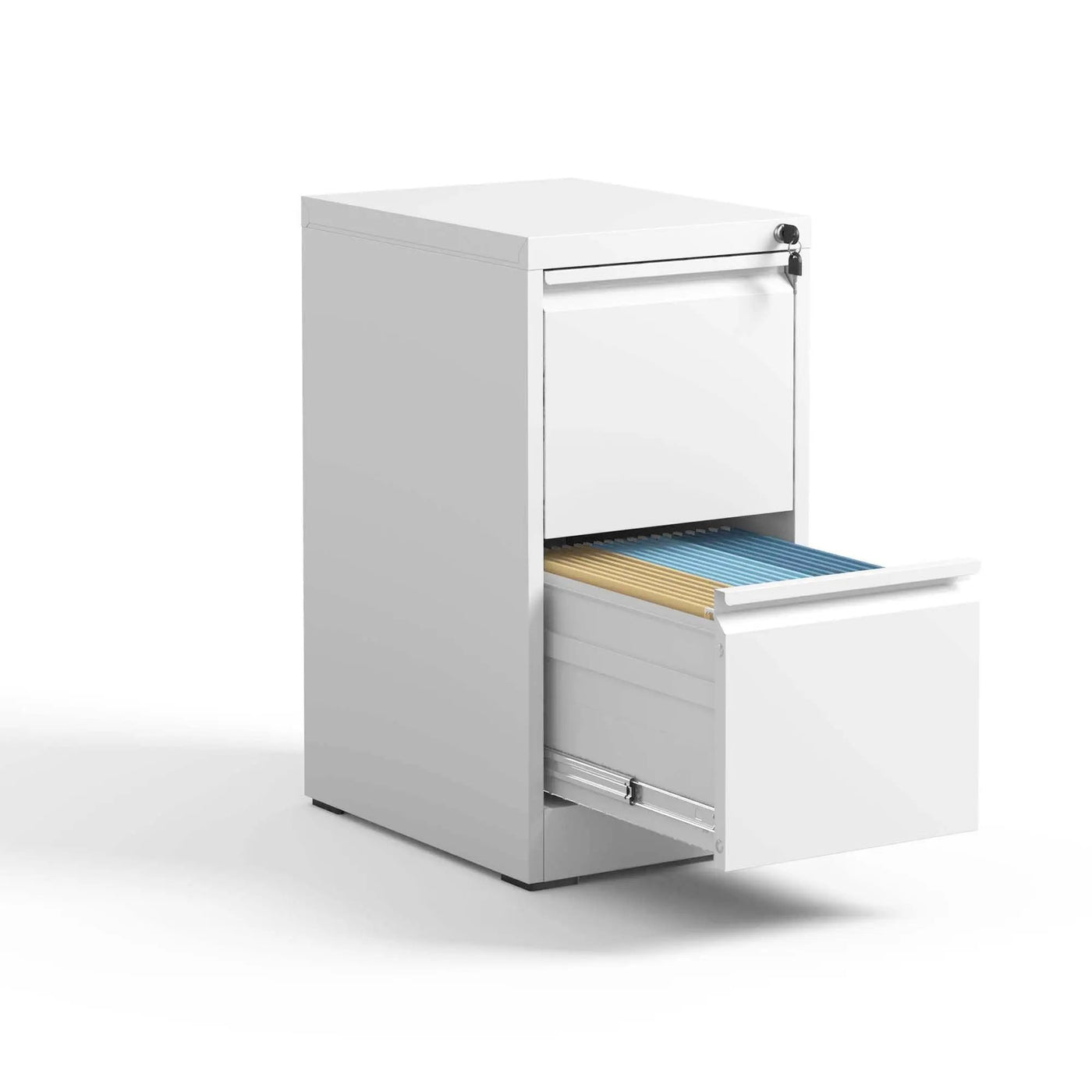 Steel Drawer Vertical File Cabinet With Lock For A4 Legal / Letter Size by HouseOfZazla