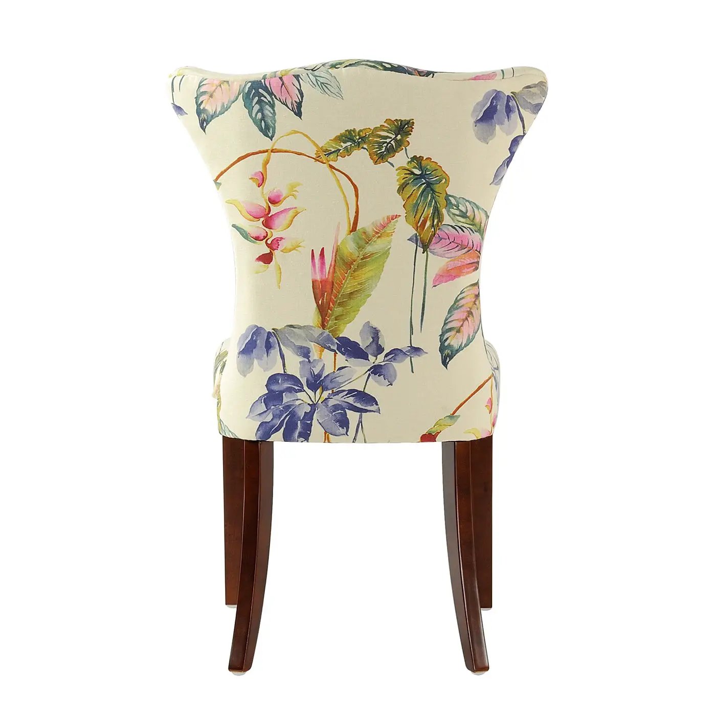 Paradise - Upholstered Accent Chair Printed On - Off-White Floral by Unique Piece Furniture