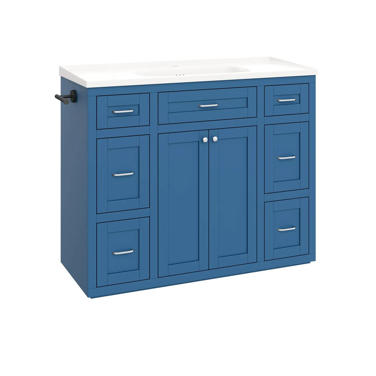 Navy Blue 48" Bathroom Vanity by HouseOfZazla