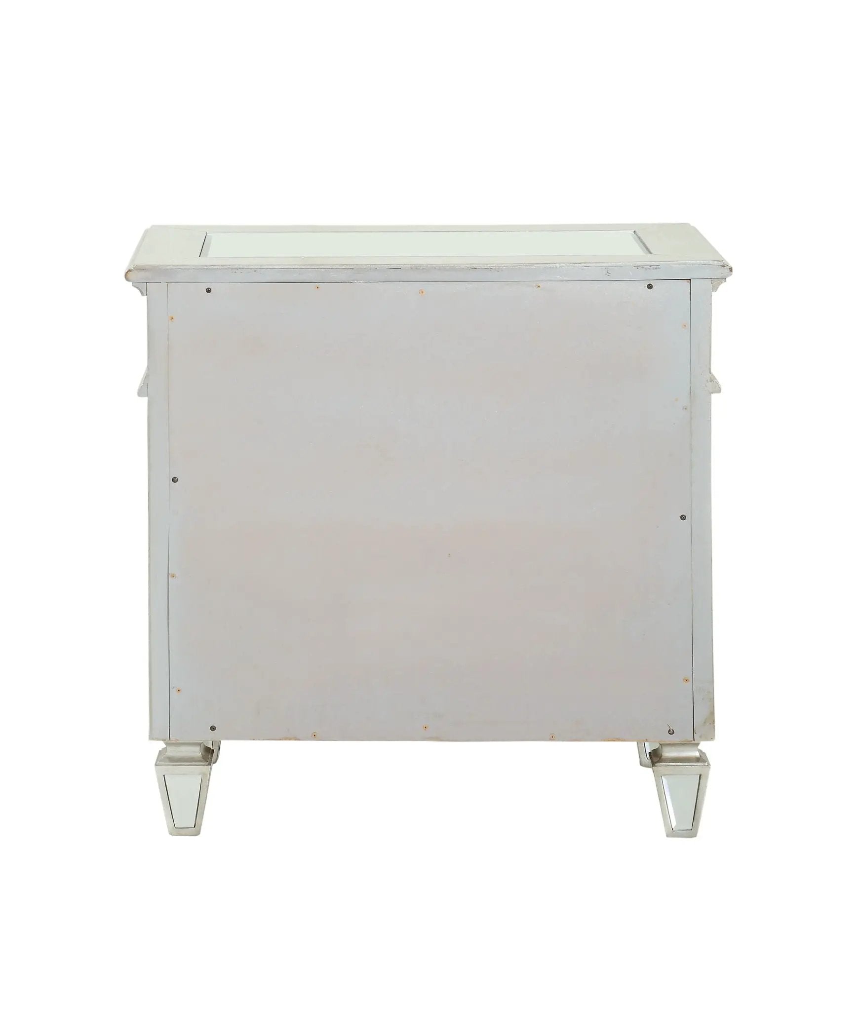 Varian - Mirrored Nightstand - Silver by Unique Piece Furniture