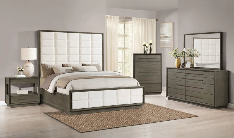 Durango 5-piece California King Bedroom Set Taupe Oak by Unique Piece Furniture