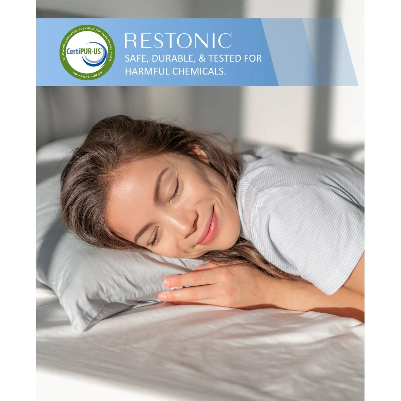 Comfort Care - 7" Foam Core Mattress, Medium Comfort by HouseOfZazla