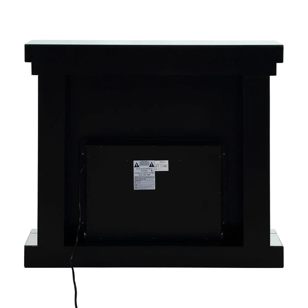 Noralie - 42" Fireplace - Mirrored & Faux Diamonds by Unique Piece Furniture