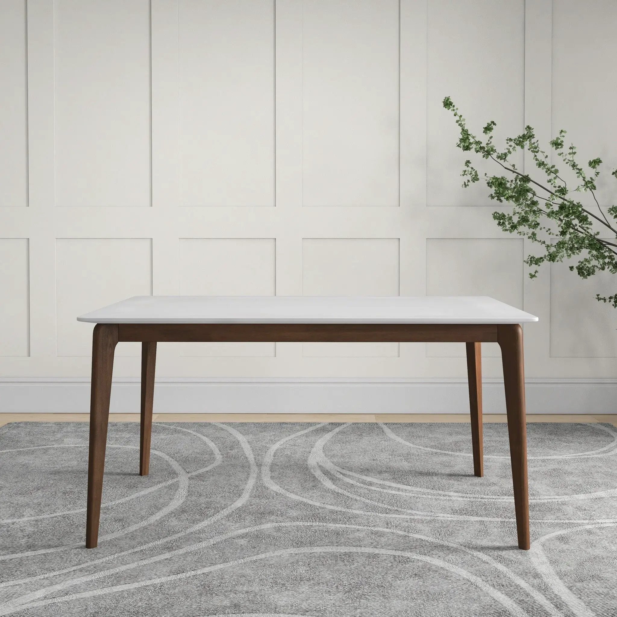 Levi - Modern Style Rectangular Dining Kitchen Table by Unique Piece Furniture